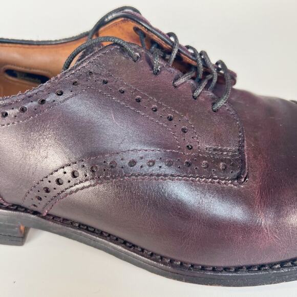 Allen Edmonds Strand Cap-Toe Brown Leather Oxford Dress Shoes Men 9 main image 11